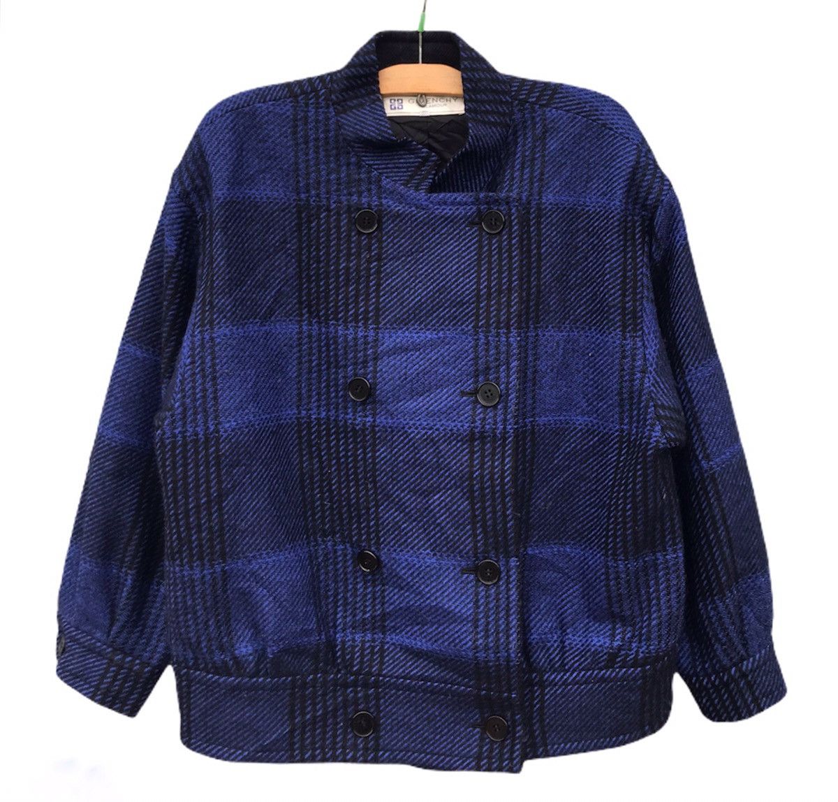 Givenchy Givenchy double breast wool tartan jacket Size US M / EU 48-50 / 2 - 1 Thumbnail