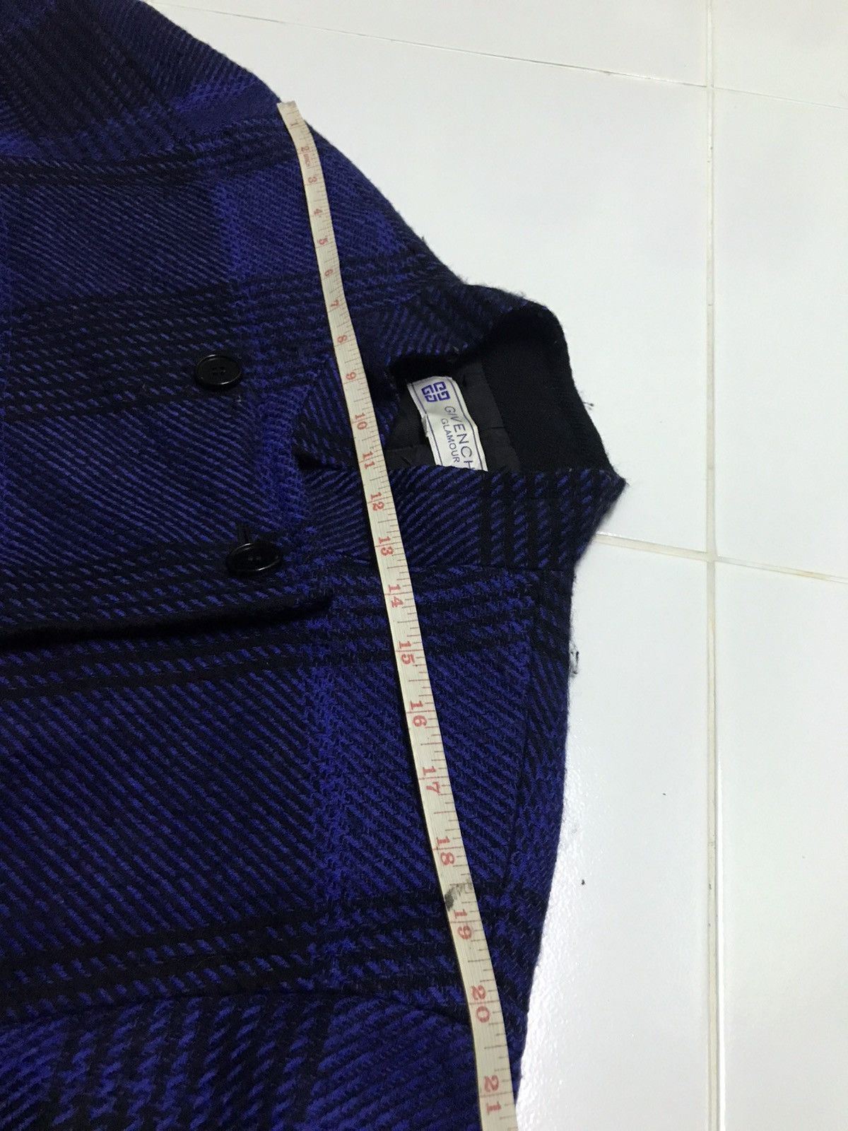 Givenchy Givenchy double breast wool tartan jacket Size US M / EU 48-50 / 2 - 10 Thumbnail