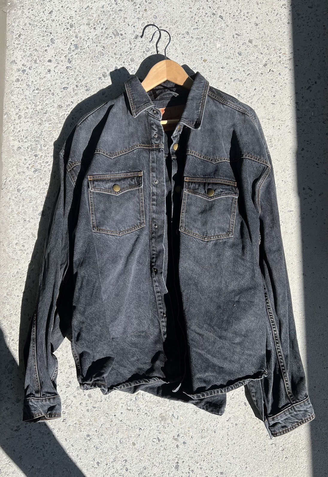 Y/Project Y/project Black Denim Jacket Size US M / EU 48-50 / 2 - 1 Thumbnail