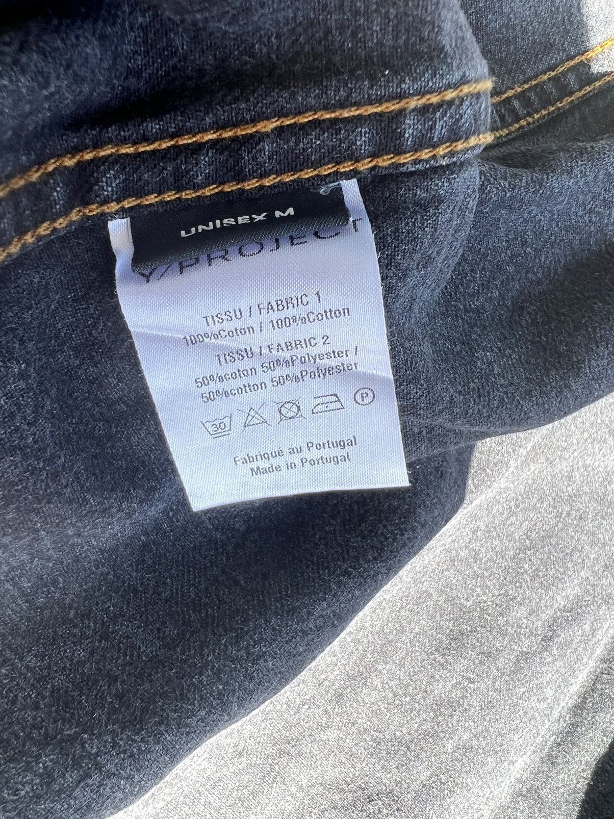 Y/Project Y/project Black Denim Jacket Size US M / EU 48-50 / 2 - 3 Thumbnail