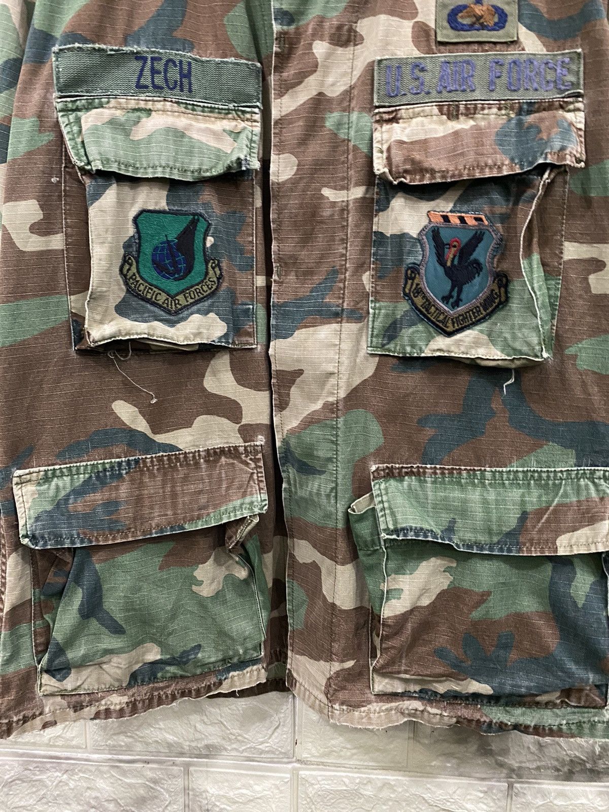 Vintage Vintage US Air Force Army Jacket Size US M / EU 48-50 / 2 - 5 Thumbnail