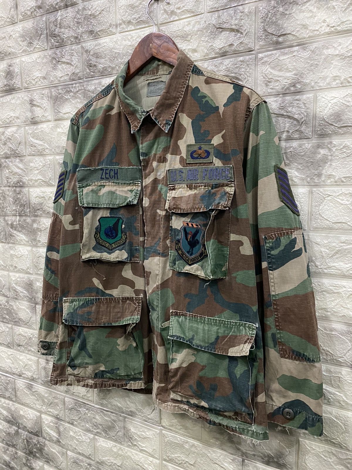 Vintage Vintage US Air Force Army Jacket Size US M / EU 48-50 / 2 - 2 Thumbnail