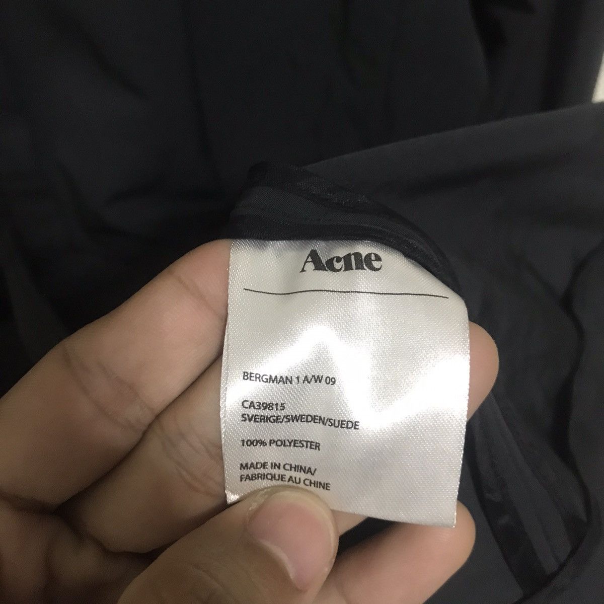 Acne Studios Acne Studios Bergman AW09 windbreakers coats jacket Size US L / EU 52-54 / 3 - 4 Thumbnail