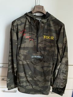 Astroworld camo outlet windbreaker