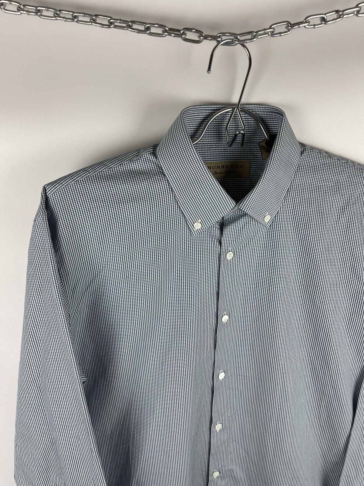 Burberry Burberry London England new collection check plaid shirt Size US M / EU 48-50 / 2 - 3 Thumbnail