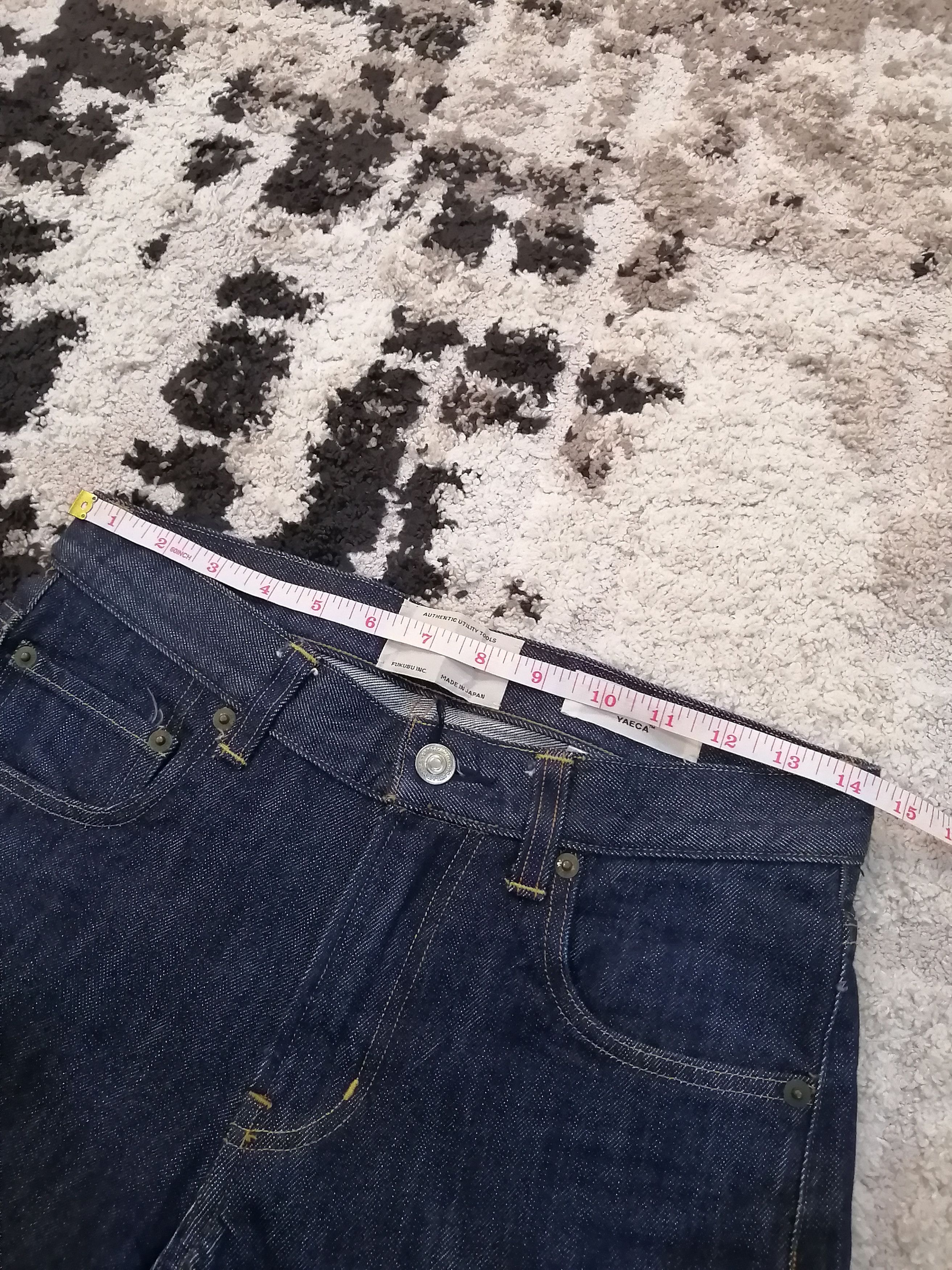 YAECA Vintage Japanese Yaeca Exclusive Fabrics Jeans Size US 29 - 15 Thumbnail