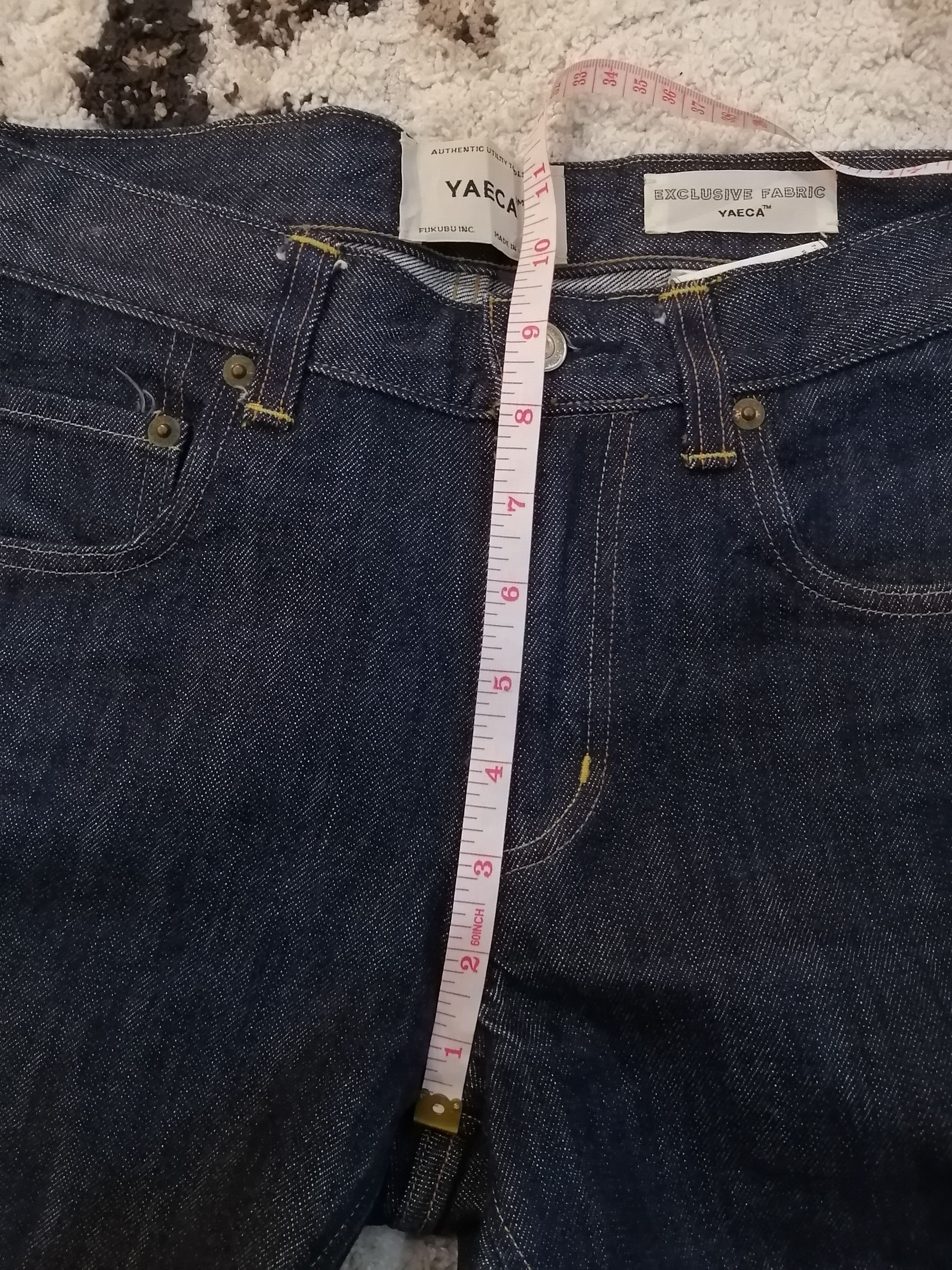 YAECA Vintage Japanese Yaeca Exclusive Fabrics Jeans Size US 29 - 9 Thumbnail