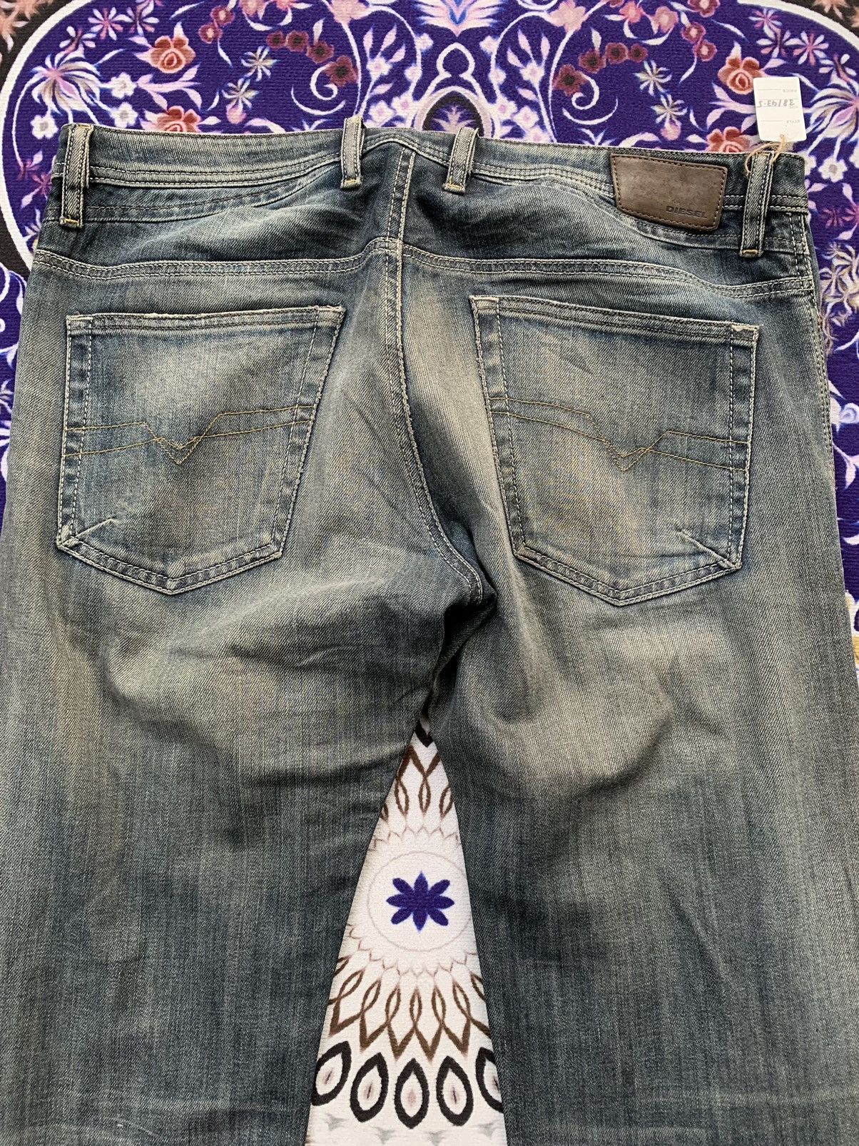 Diesel Vintage Diesel Industry Faded Wash Denim Size US 38 / EU 54 - 8 Thumbnail