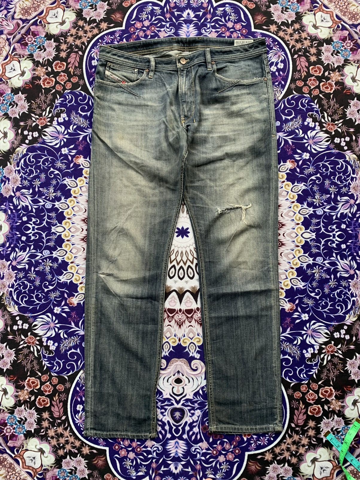 Diesel Vintage Diesel Industry Faded Wash Denim Size US 38 / EU 54 - 1 Thumbnail