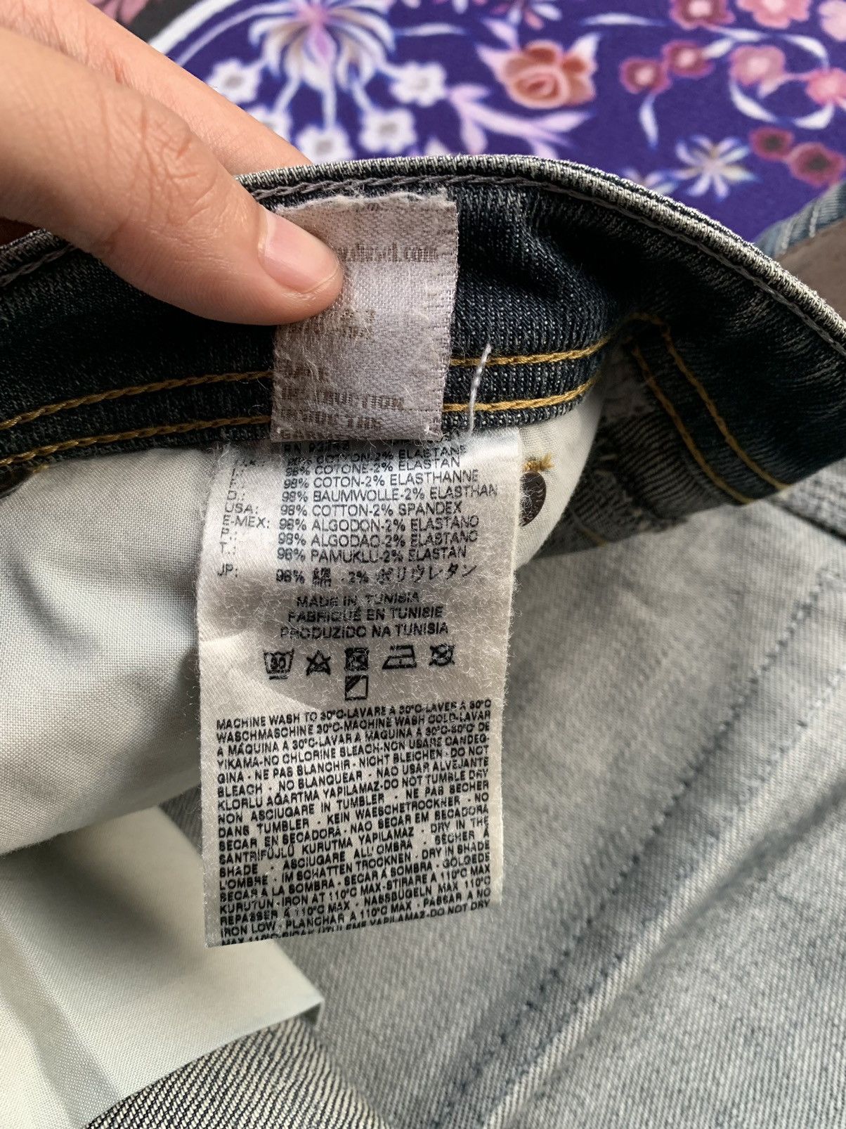 Diesel Vintage Diesel Industry Faded Wash Denim Size US 38 / EU 54 - 6 Thumbnail