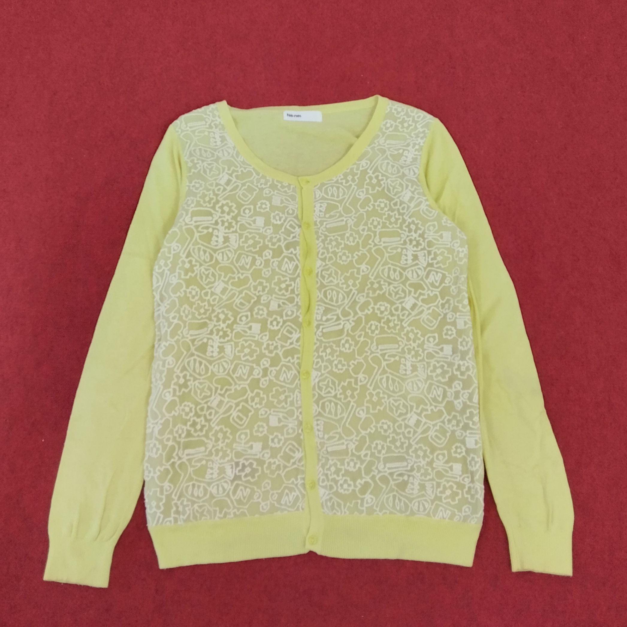 Issey Miyake × Ne-Net × Vintage Ne-Net By Issey Miyake Japanese Brand Cardigan Shirt Size S / US 4 / IT 40 - 1 Thumbnail