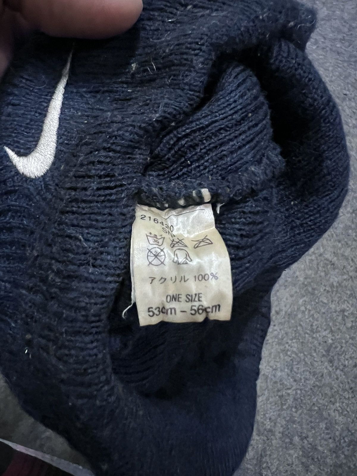 Nike × Vintage VINTAGE NIKE BEANIE HAT Size ONE SIZE - 5 Thumbnail