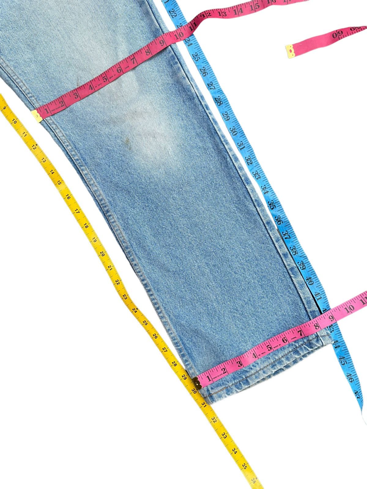 Levi's × Vintage Vintage Levis 619 e Orange Tab Denim Size US 35 - 23 Thumbnail