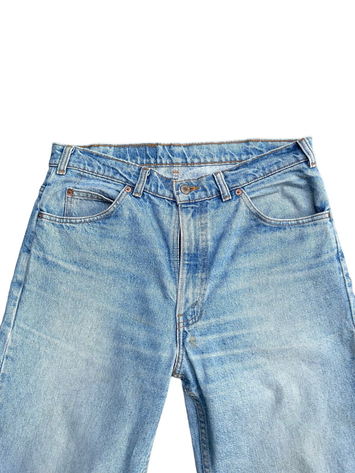 Levi's × Vintage Vintage Levis 619 e Orange Tab Denim Size US 35 - 6 Thumbnail