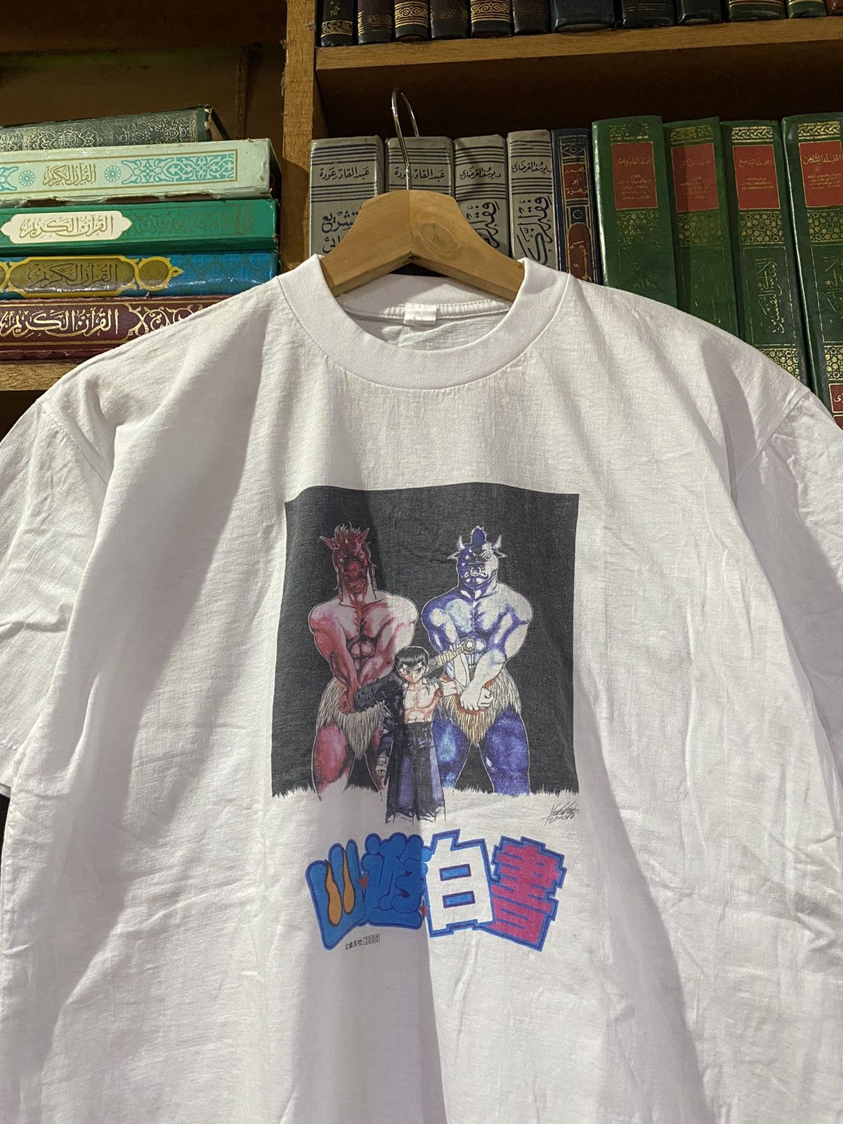 Anime Vintage Deadstock Yu Yu Hakusho Anime Manga Shirt Size US L / EU 52-54 / 3 - 1 Thumbnail
