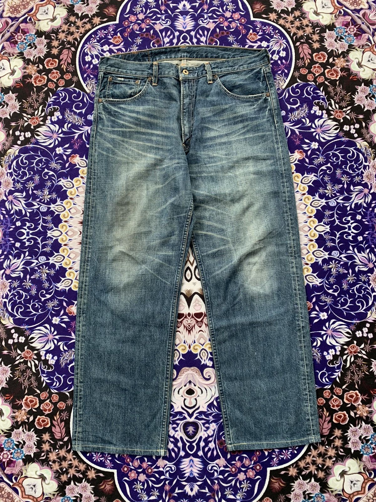 Levi's Vintage Levis 503 Faded Wash Denim Size US 38 / EU 54 - 1 Thumbnail