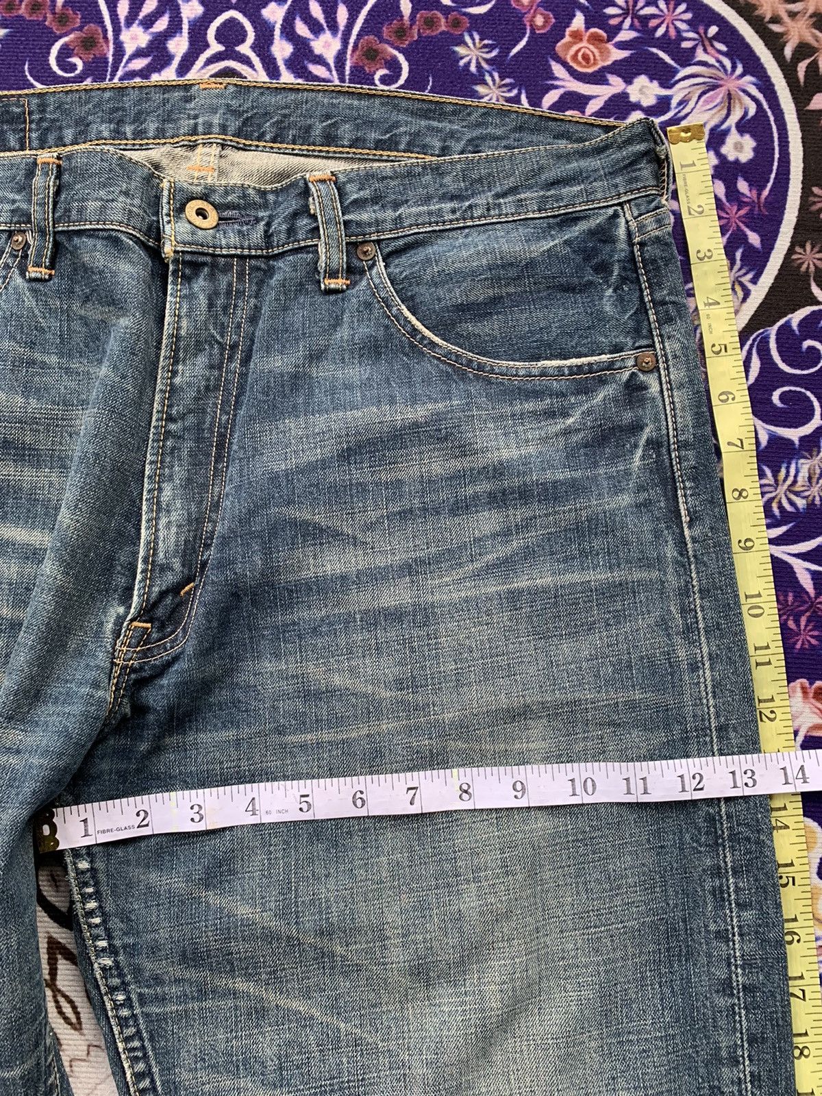 Levi's Vintage Levis 503 Faded Wash Denim Size US 38 / EU 54 - 12 Thumbnail