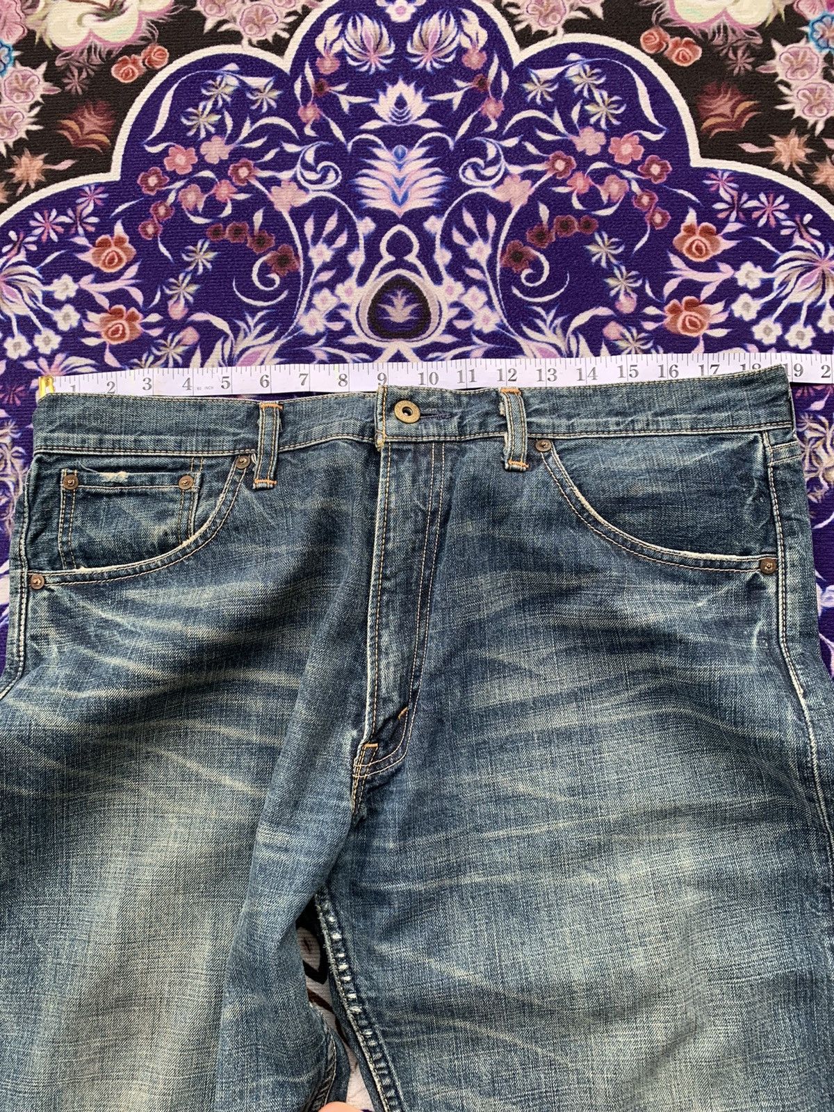 Levi's Vintage Levis 503 Faded Wash Denim Size US 38 / EU 54 - 13 Thumbnail