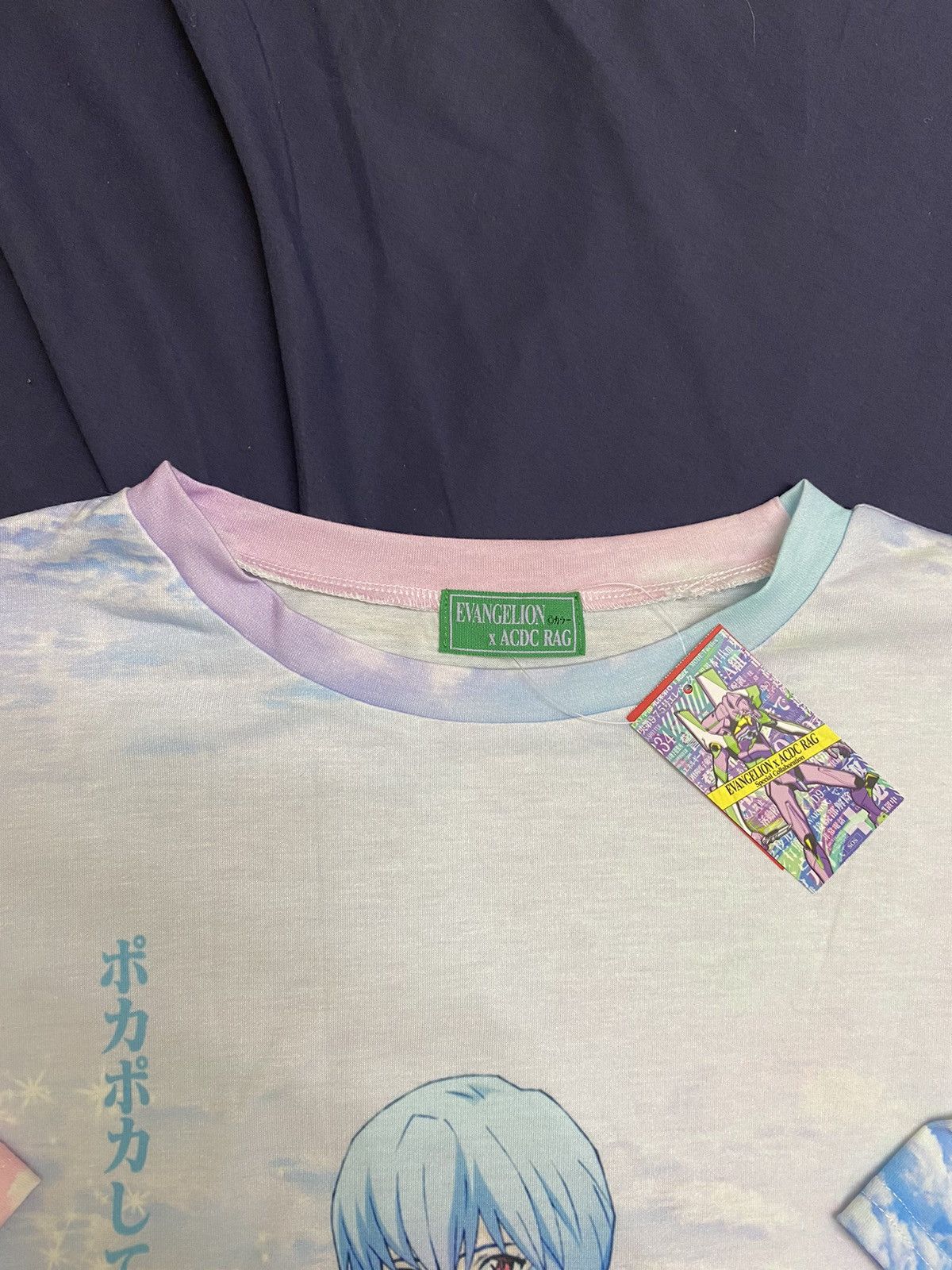 Anime NEON GENESIS EVANGELION ANIME T SHIRT Size US XL / EU 56 / 4 - 4 Thumbnail