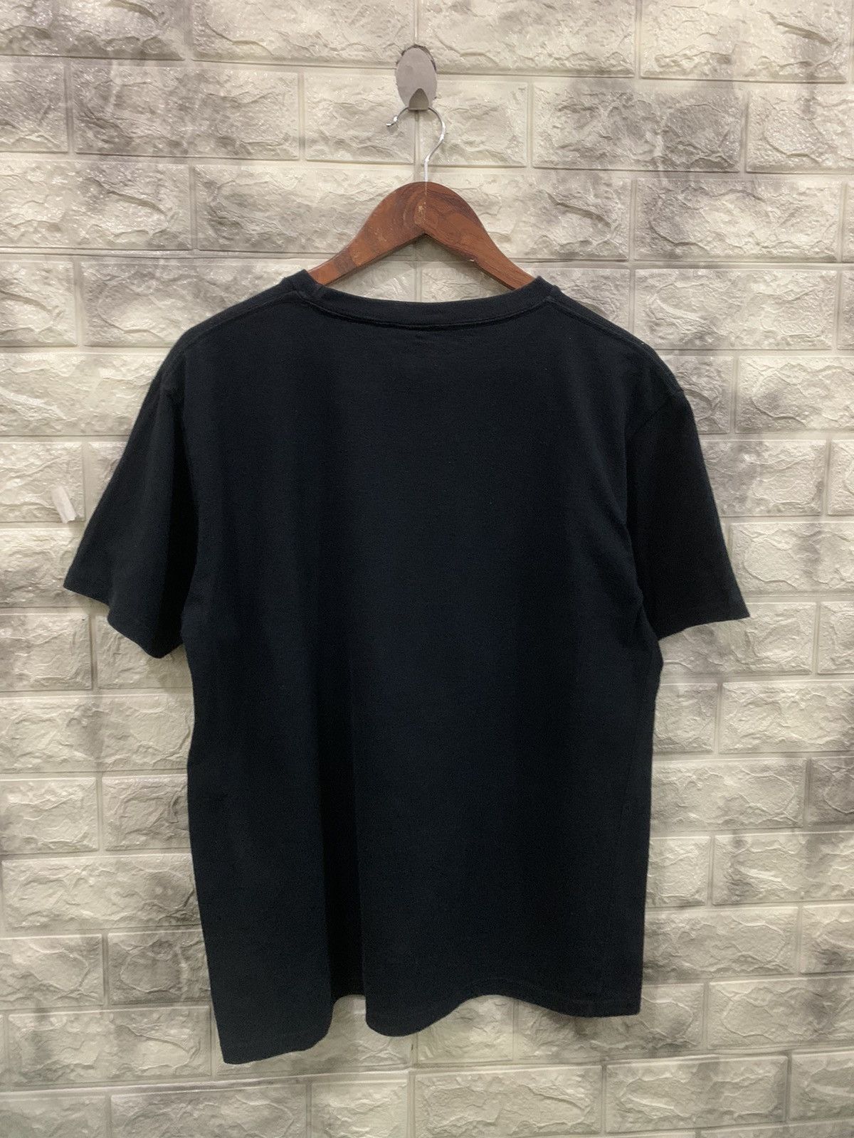 Vintage Oblo Black Tee Size US L / EU 52-54 / 3 - 3 Thumbnail