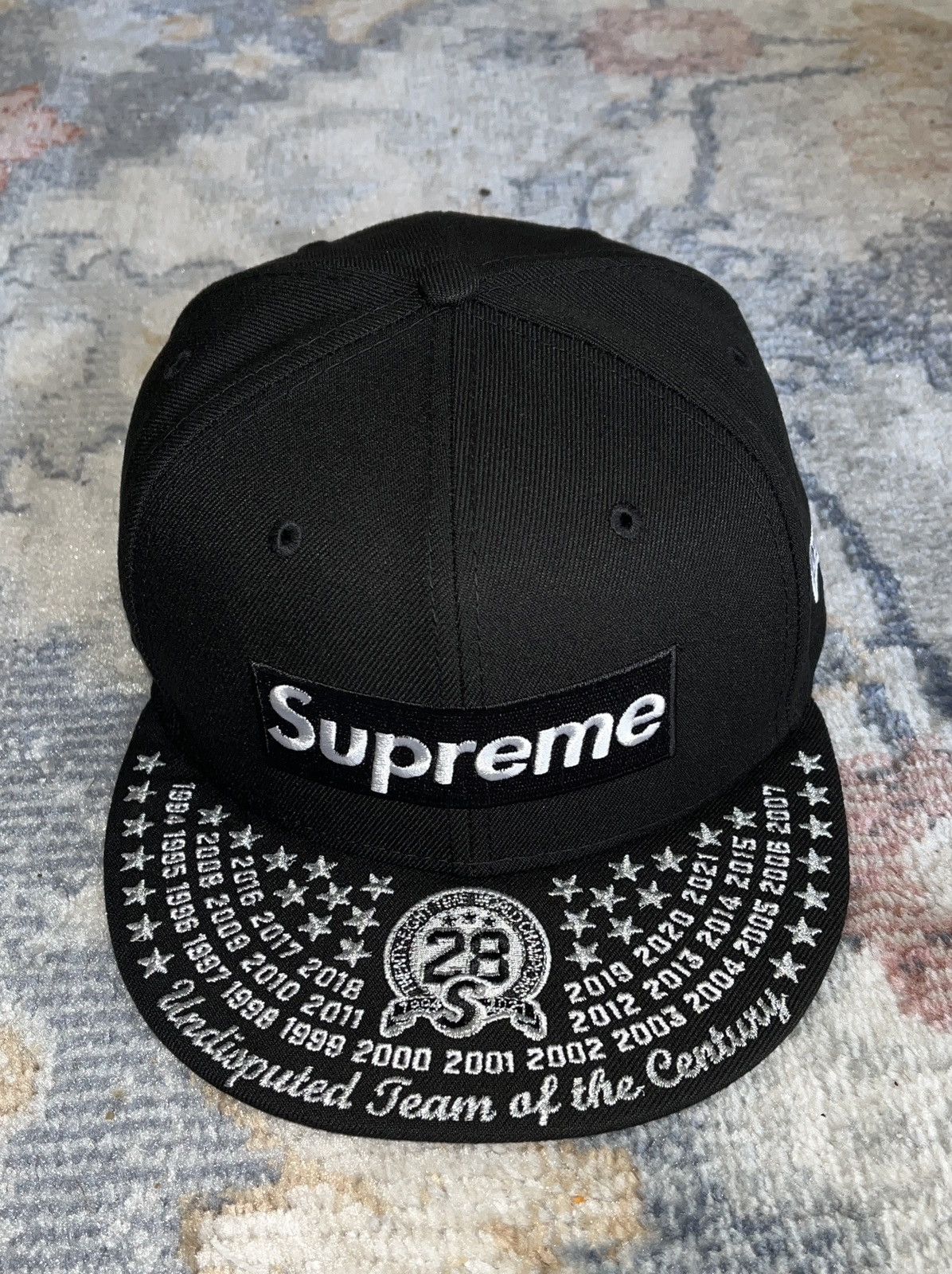 Supreme, Accessories, Supreme Undisputed Box Logo New Era Fitted Hat