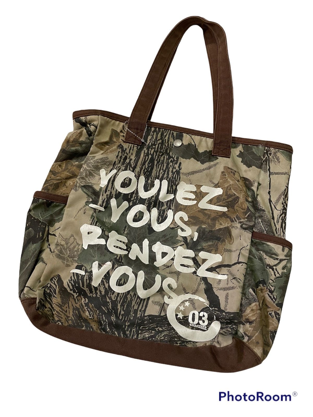 Green Real Tree Tactical Tote Bag Rare