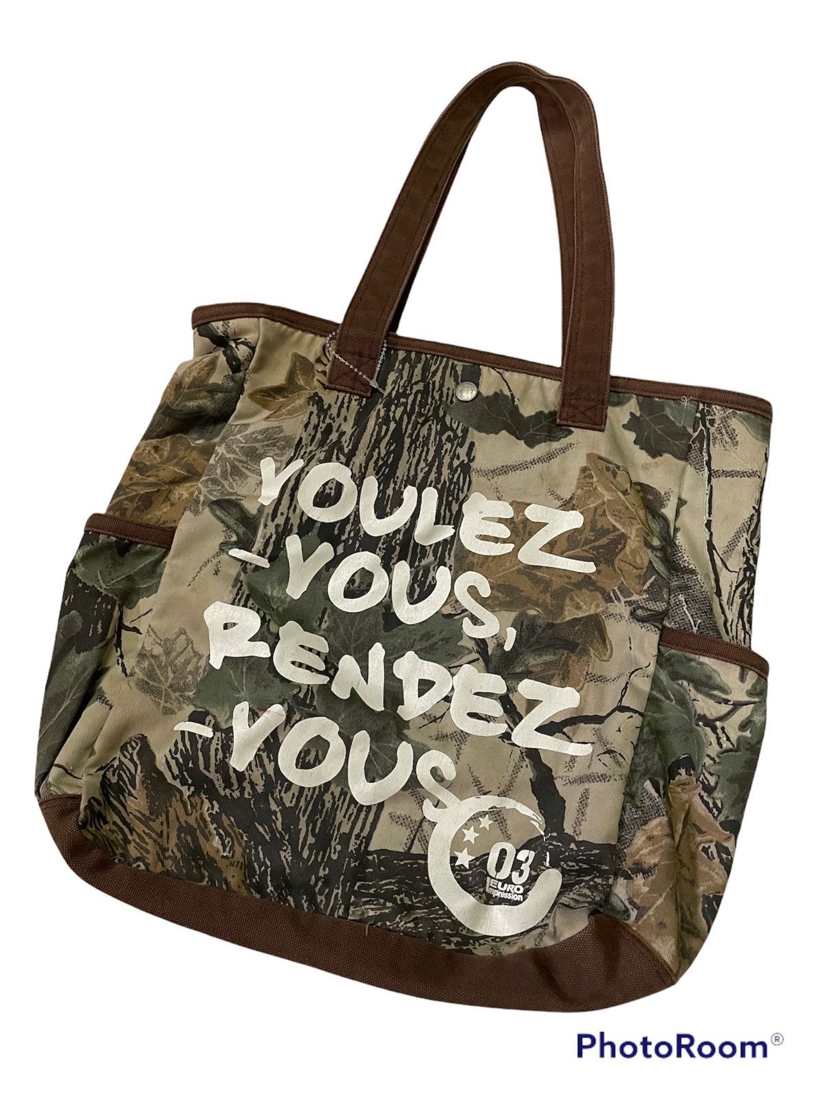 Other Green Real Tree Tactical Tote Bag Rare Size ONE SIZE - 3 Thumbnail