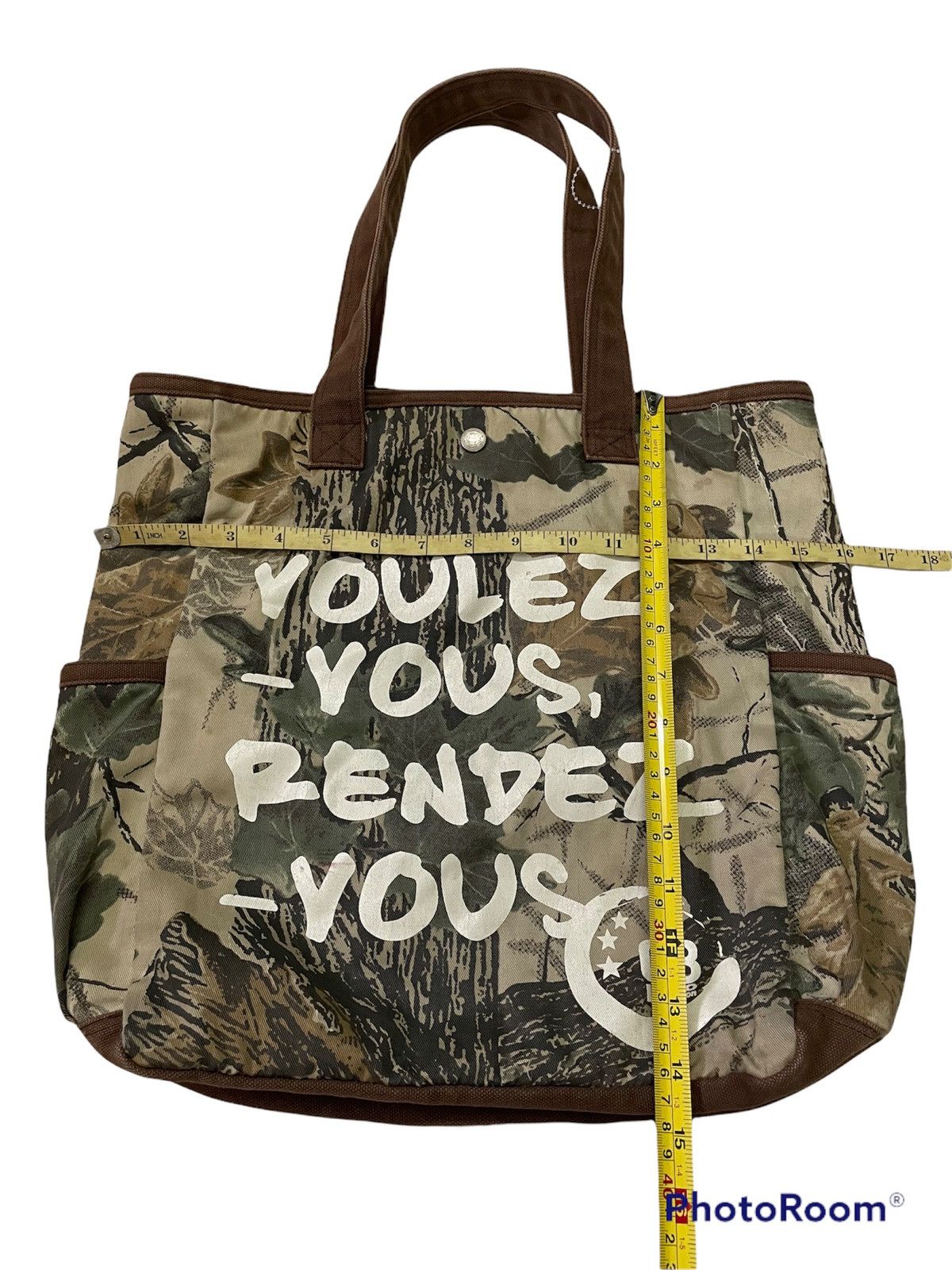 Other Green Real Tree Tactical Tote Bag Rare Size ONE SIZE - 7 Thumbnail