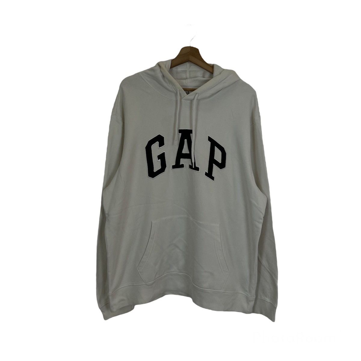 Japanese Brand VINTAGE HOODIE GAP EMBROIDERY BIG LOGO STREET WEAR Size US XL / EU 56 / 4 - 1 Thumbnail