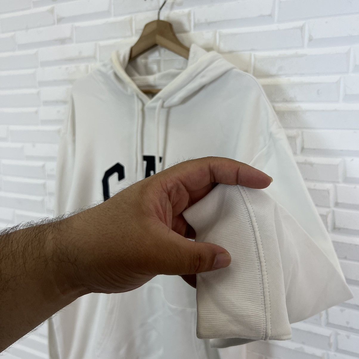 Japanese Brand VINTAGE HOODIE GAP EMBROIDERY BIG LOGO STREET WEAR Size US XL / EU 56 / 4 - 4 Thumbnail