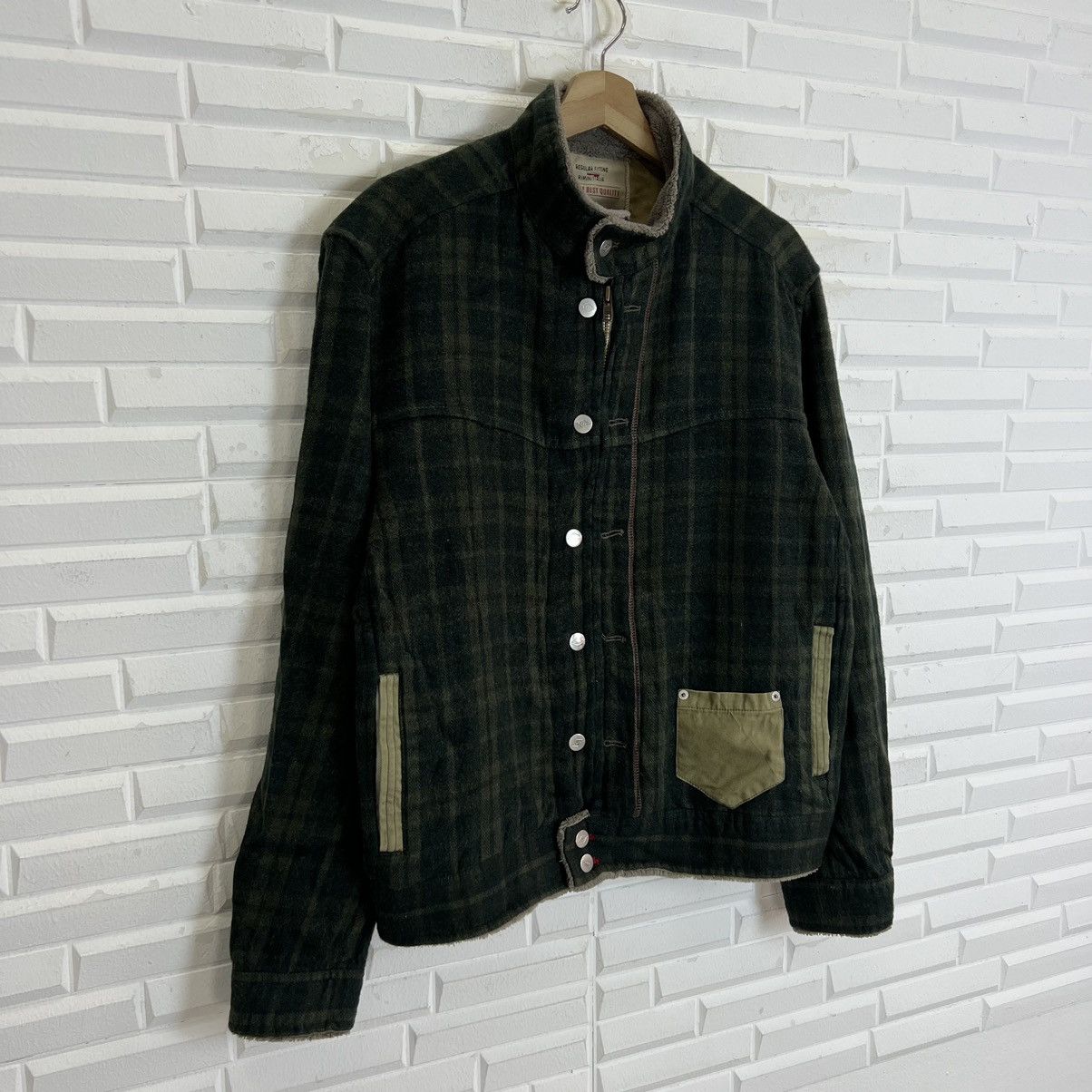Japanese Brand VINTAGE BALL JAPAN JACKET TARTAN DESIGN RACER WEAR STYLE Size US L / EU 52-54 / 3 - 2 Thumbnail