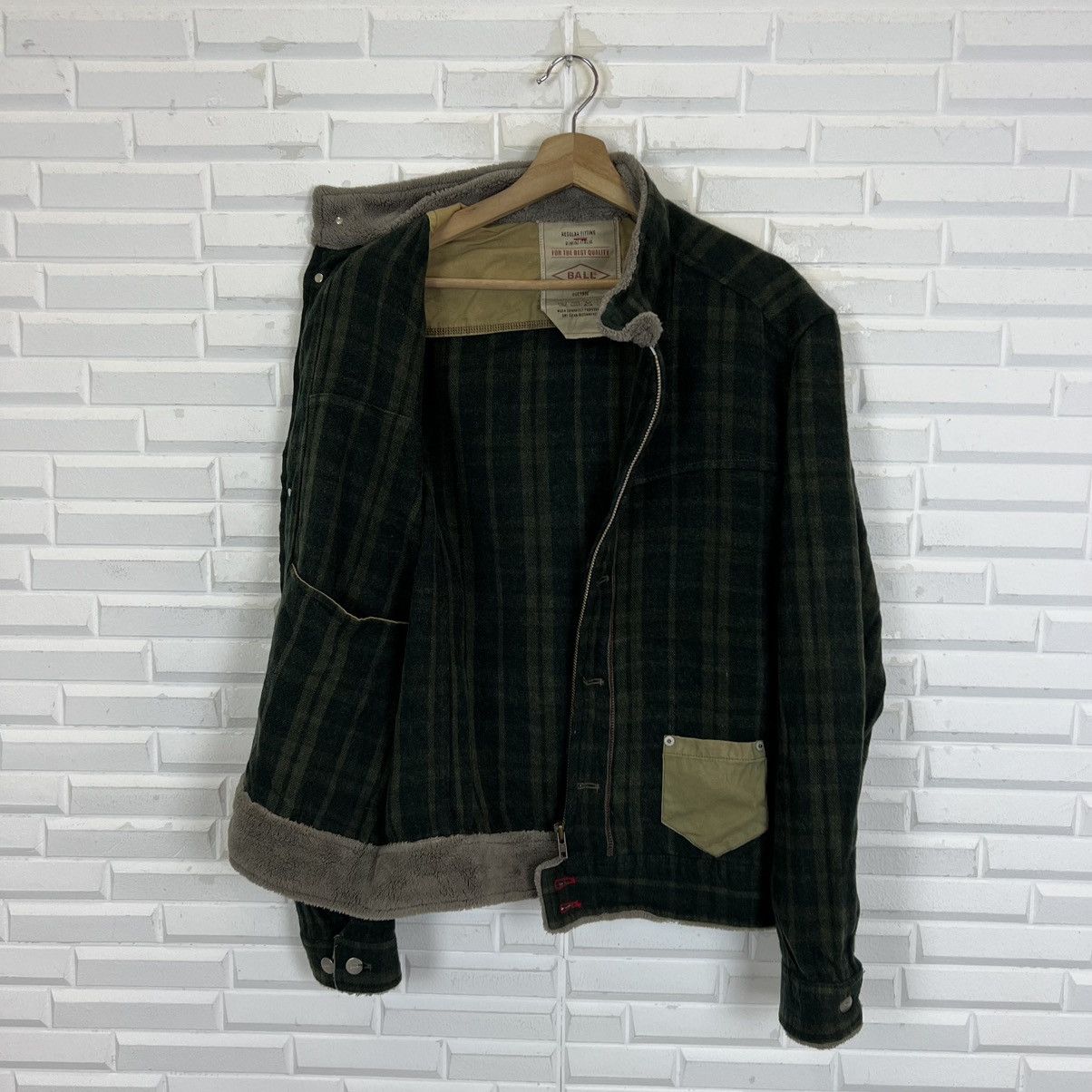 Japanese Brand VINTAGE BALL JAPAN JACKET TARTAN DESIGN RACER WEAR STYLE Size US L / EU 52-54 / 3 - 11 Thumbnail