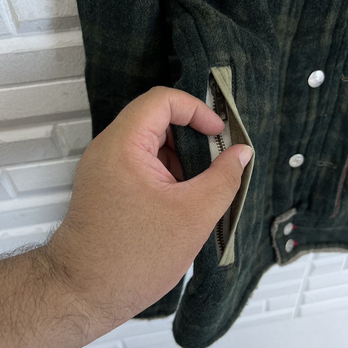 Japanese Brand VINTAGE BALL JAPAN JACKET TARTAN DESIGN RACER WEAR STYLE Size US L / EU 52-54 / 3 - 6 Thumbnail