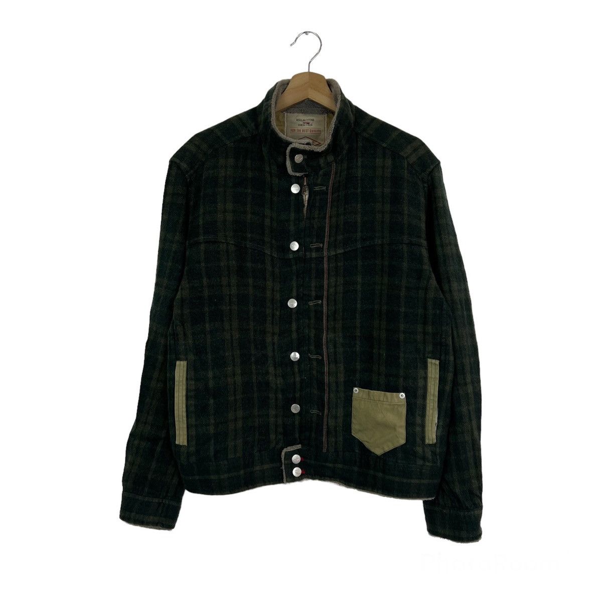 Japanese Brand VINTAGE BALL JAPAN JACKET TARTAN DESIGN RACER WEAR STYLE Size US L / EU 52-54 / 3 - 1 Thumbnail
