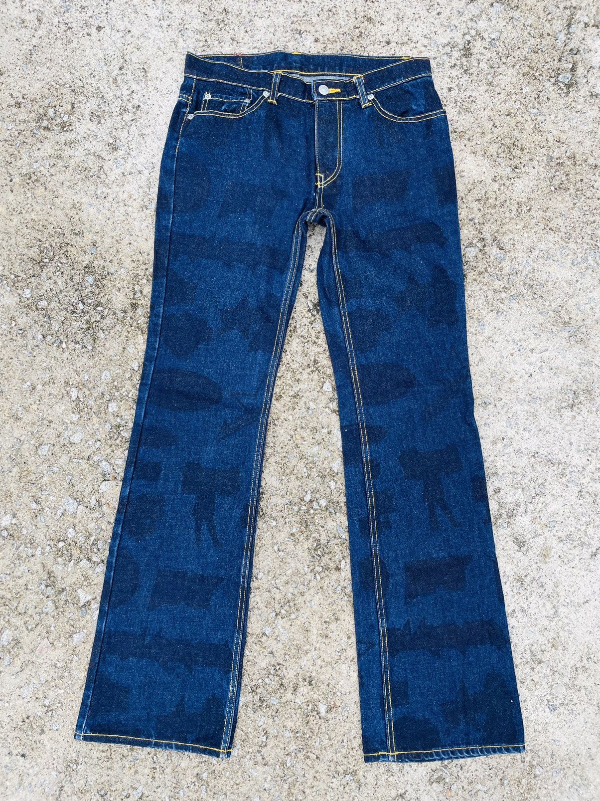 Hysteric Glamour 🔥LAST DROP🔥 Hysteric Glamour Patchwork Design DenimPants Size US 31 - 1 Thumbnail