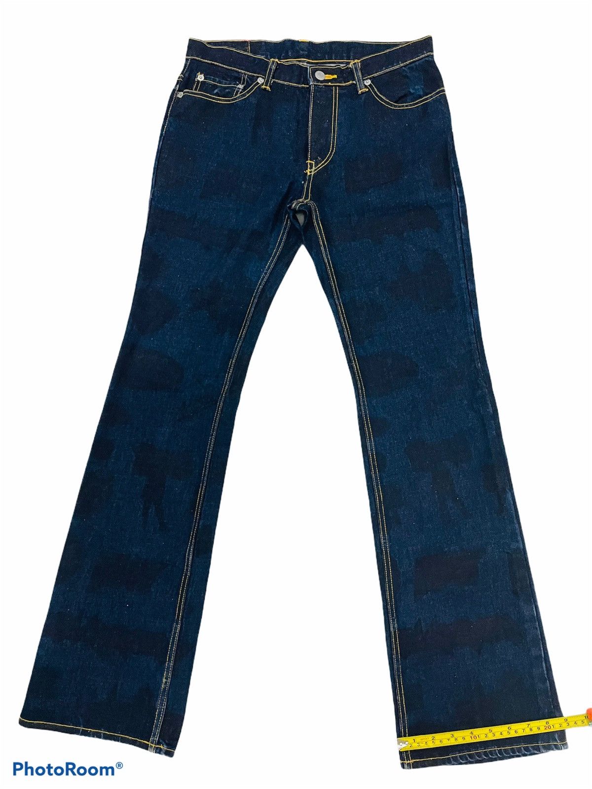 Hysteric Glamour 🔥LAST DROP🔥 Hysteric Glamour Patchwork Design DenimPants Size US 31 - 10 Thumbnail
