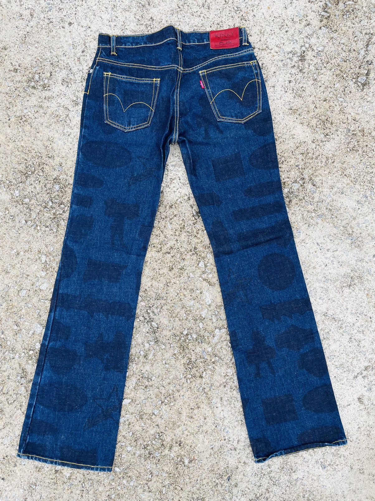 Hysteric Glamour 🔥LAST DROP🔥 Hysteric Glamour Patchwork Design DenimPants Size US 31 - 2 Thumbnail