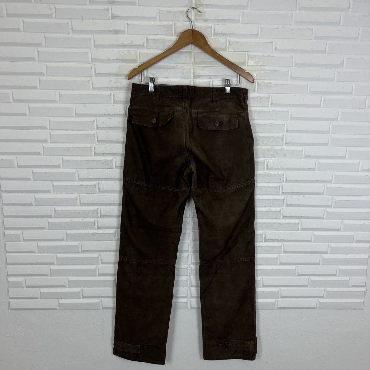 Japanese Brand CARGO PANTS MULTI POCKET SURVIVAL WEAR BEAN SIGNATURE Size US 32 / EU 48 - 6 Thumbnail