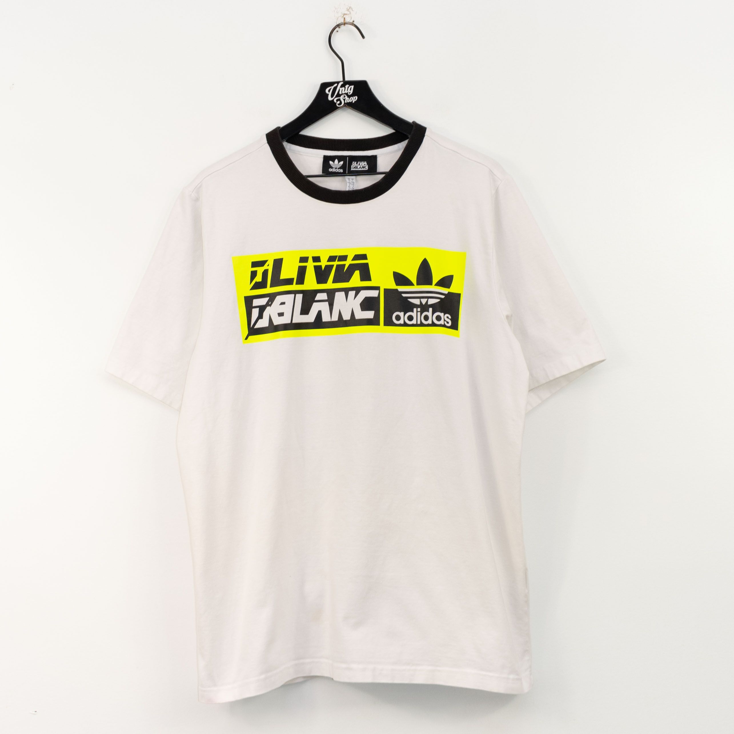 Adidas Olivia Blanc selling Boyfriend T Shirt