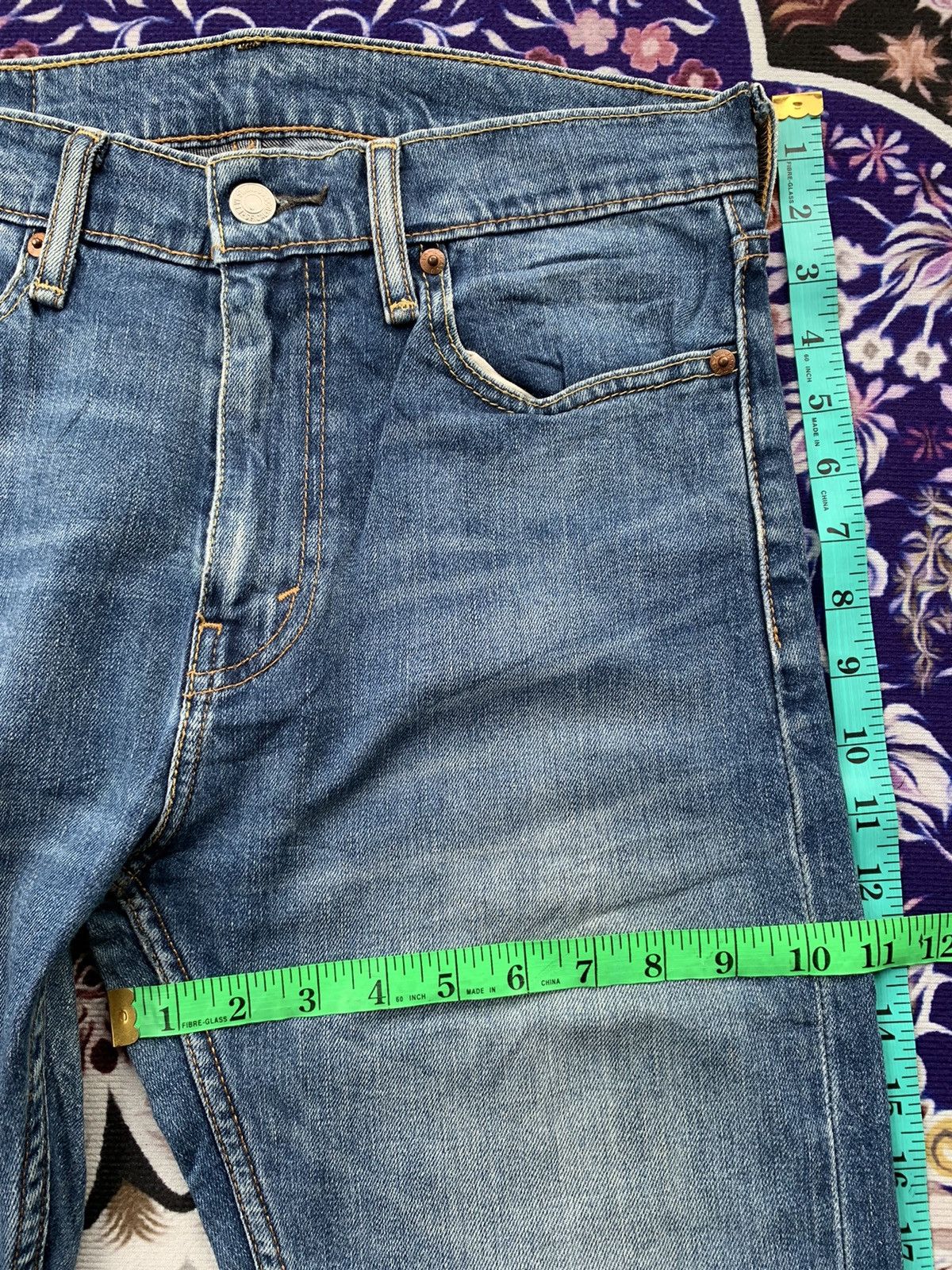 Levi's Levis 510 Faded Wash Denim Size US 33 - 12 Thumbnail