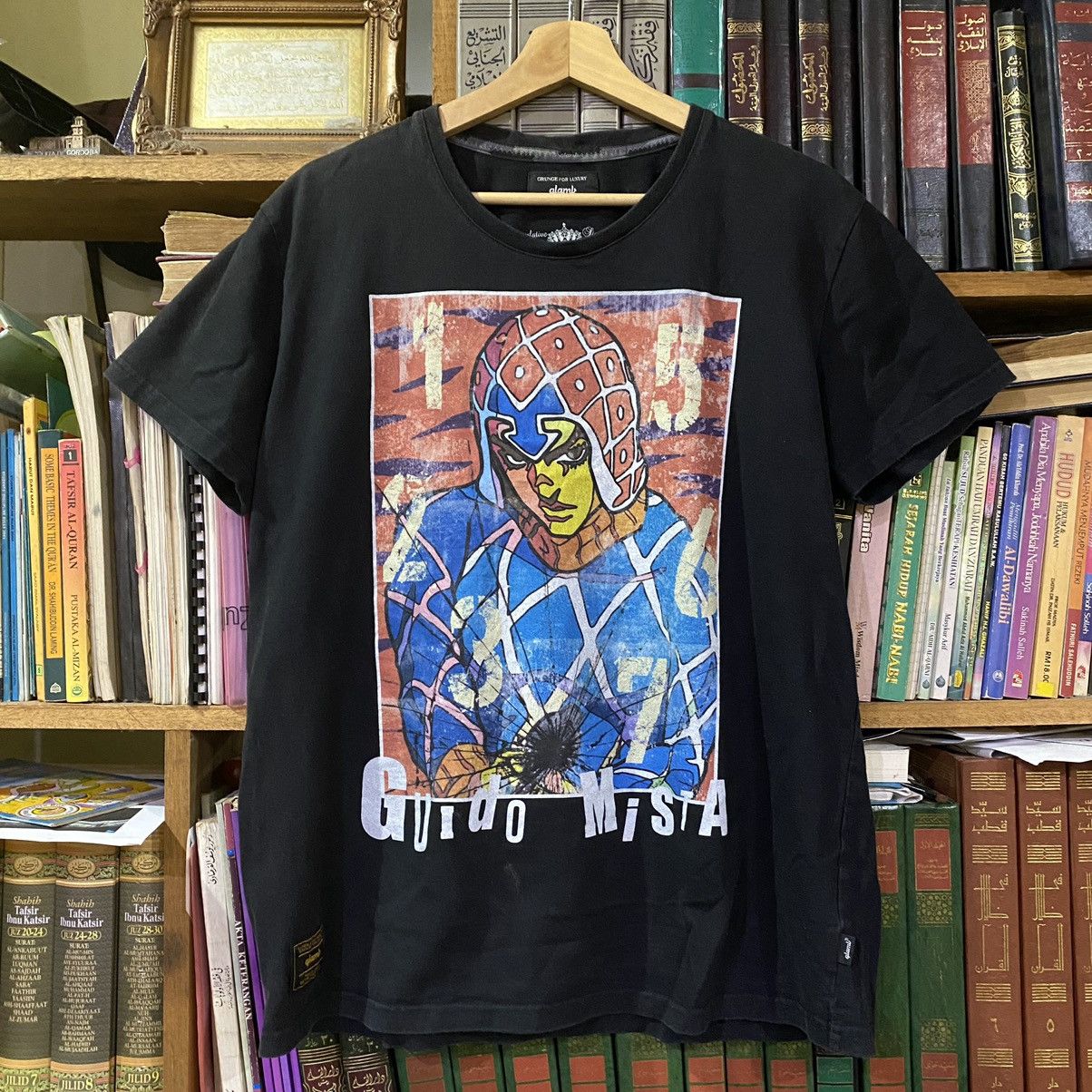 Anime Rare Glamb x Jojo Bizarre Adventure Mista Anime Manga Shirt Size US L / EU 52-54 / 3 - 2 Thumbnail