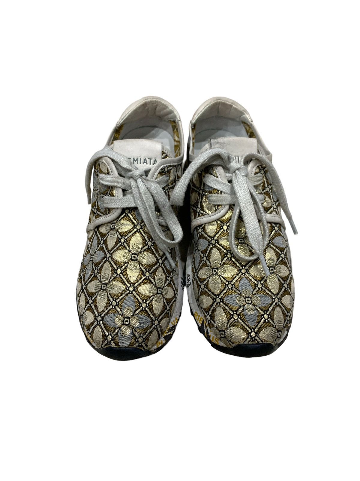 Premiata PREMIATA JACKIE TAPESTRY 2016 LIMITED EDITION SNEAKERS Size US 5 / EU 37 - 2 Thumbnail