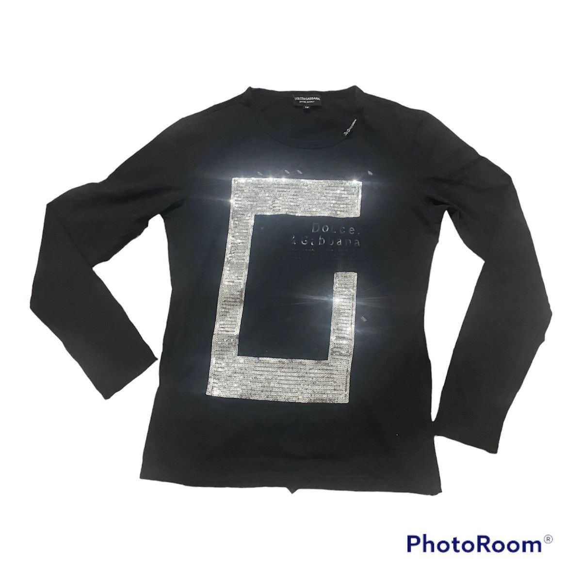 Dolce & Gabbana DOLCE & GABBANA SEQUIN BIG G LOGO LONG SLEEVE Size US M / EU 48-50 / 2 - 1 Thumbnail