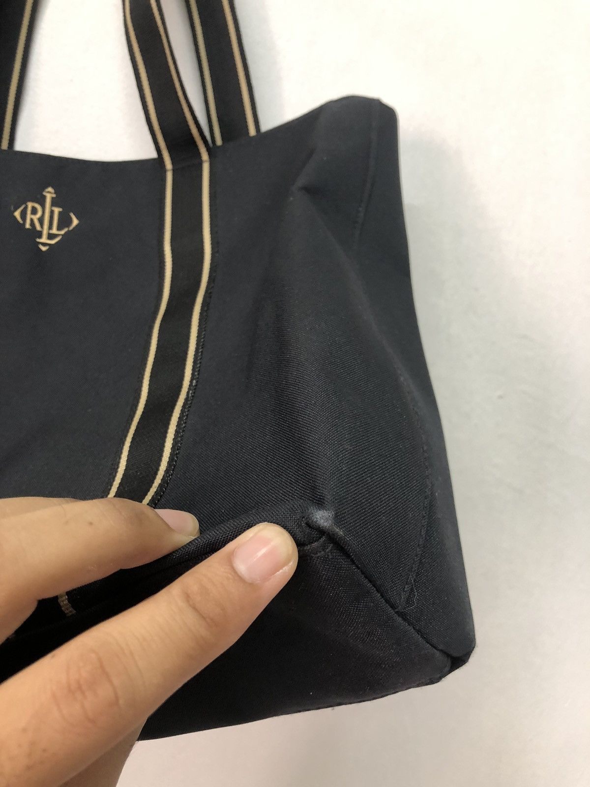 Lauren Ralph Lauren Vintage Lauren Ralph Lauren Small Logo Minimalist Tote Bag Size ONE SIZE - 7 Thumbnail