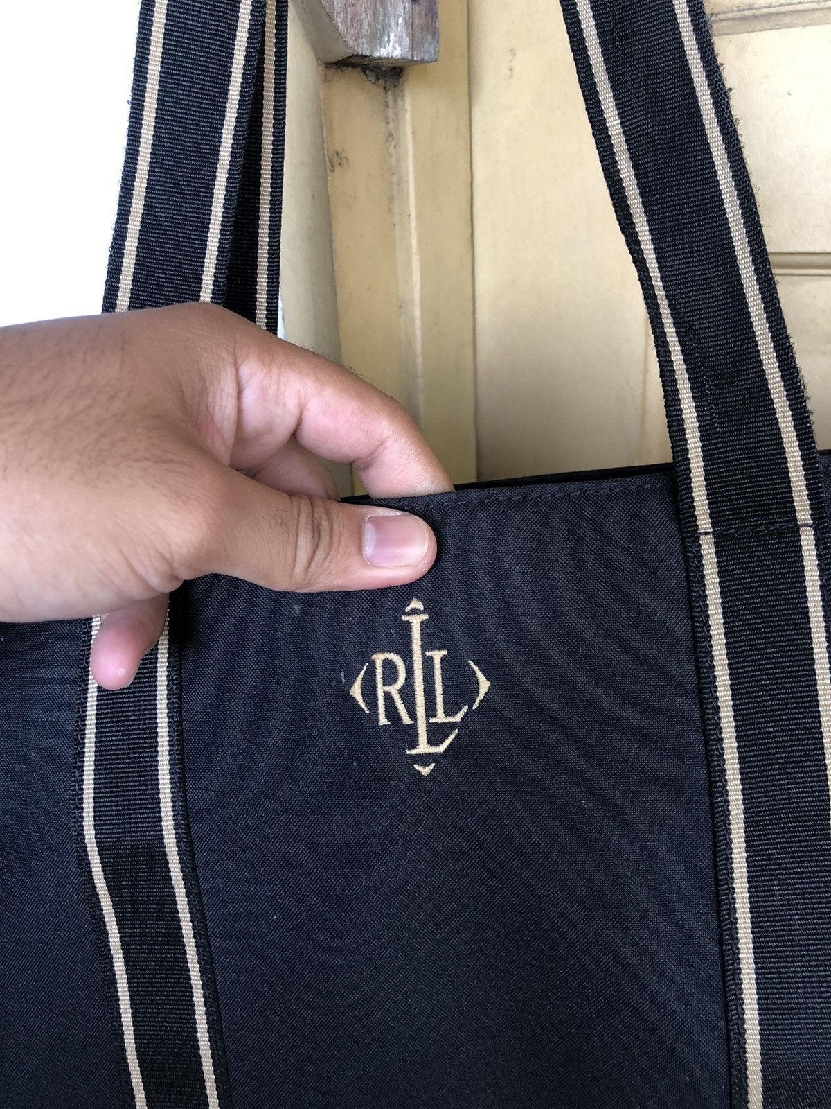 Lauren Ralph Lauren Vintage Lauren Ralph Lauren Small Logo Minimalist Tote Bag Size ONE SIZE - 4 Thumbnail