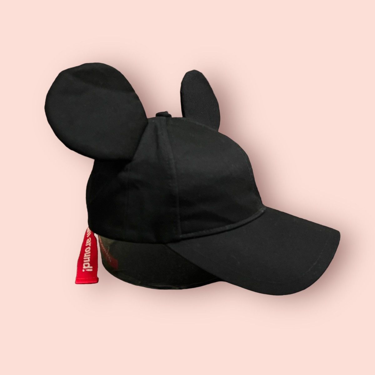 Disney × Mickey Mouse RARE MICKEY EARS HAT DISNEY X SMILES ALL AROUND Size ONE SIZE - 9 Thumbnail