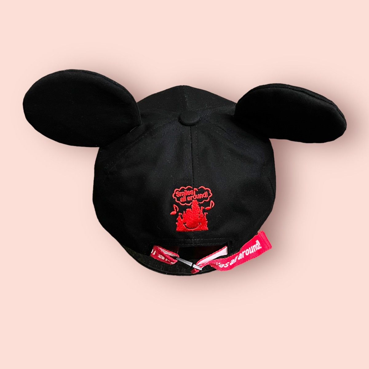Disney × Mickey Mouse RARE MICKEY EARS HAT DISNEY X SMILES ALL AROUND Size ONE SIZE - 7 Thumbnail