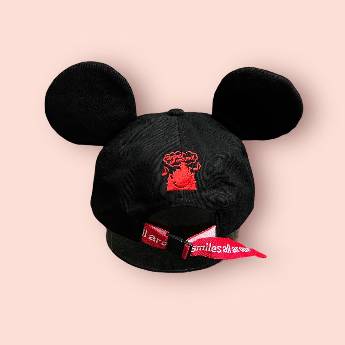 Disney × Mickey Mouse RARE MICKEY EARS HAT DISNEY X SMILES ALL AROUND Size ONE SIZE - 2 Thumbnail