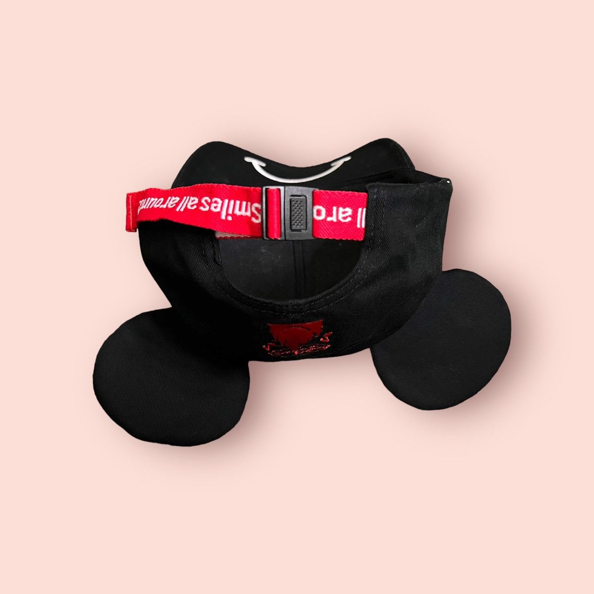 Disney × Mickey Mouse RARE MICKEY EARS HAT DISNEY X SMILES ALL AROUND Size ONE SIZE - 20 Thumbnail