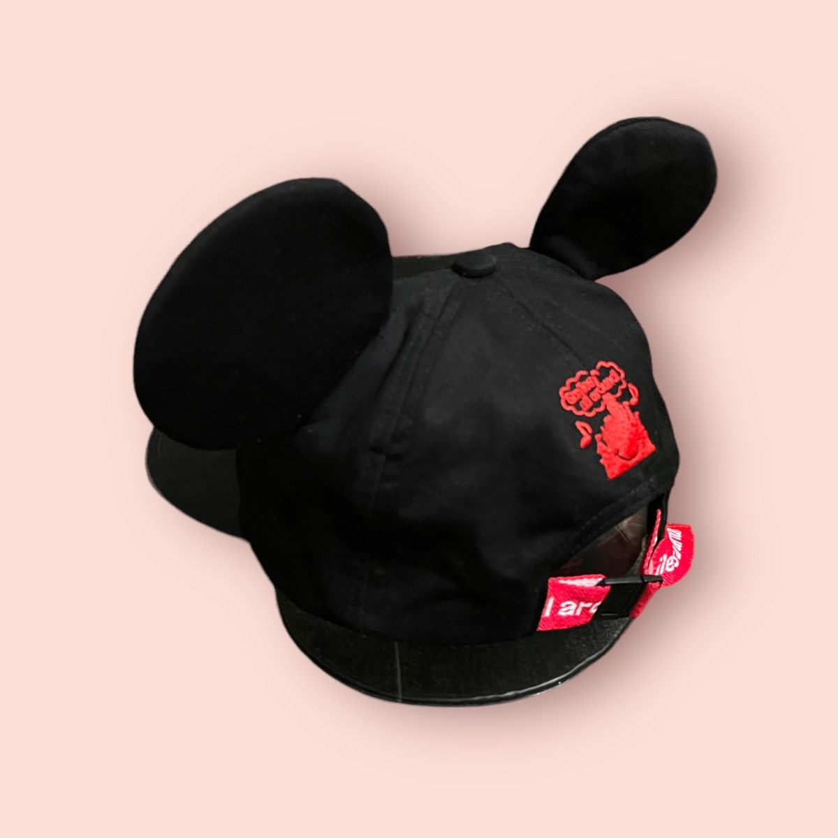 Disney × Mickey Mouse RARE MICKEY EARS HAT DISNEY X SMILES ALL AROUND Size ONE SIZE - 6 Thumbnail